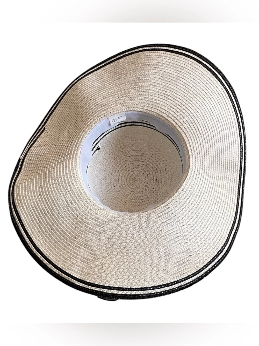 Wide-Brim Straw Hat with Flower,Feather & Black Bow